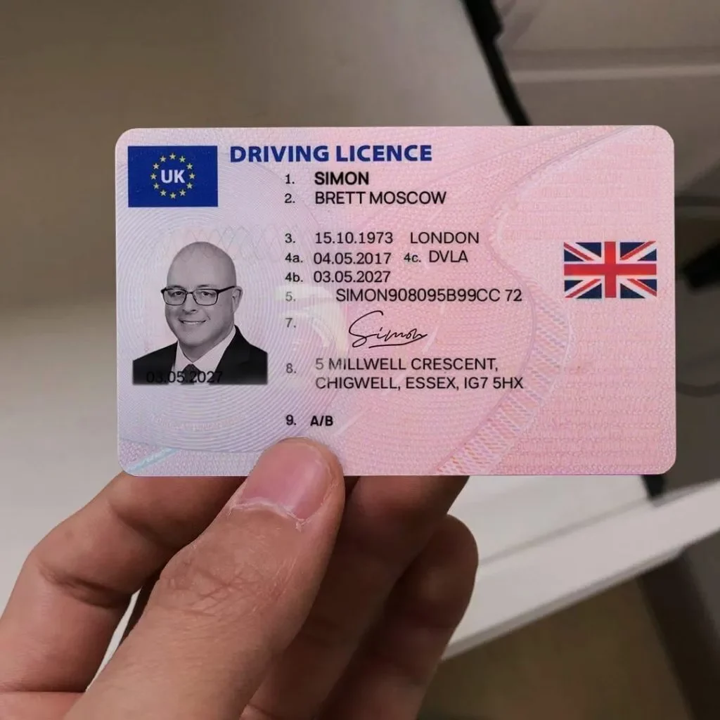 Fake Drivers License, Real Driver's License